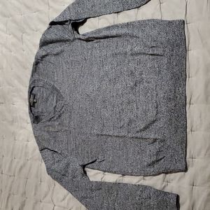 Banana Republic Merino V-Neck, Heather, Medium